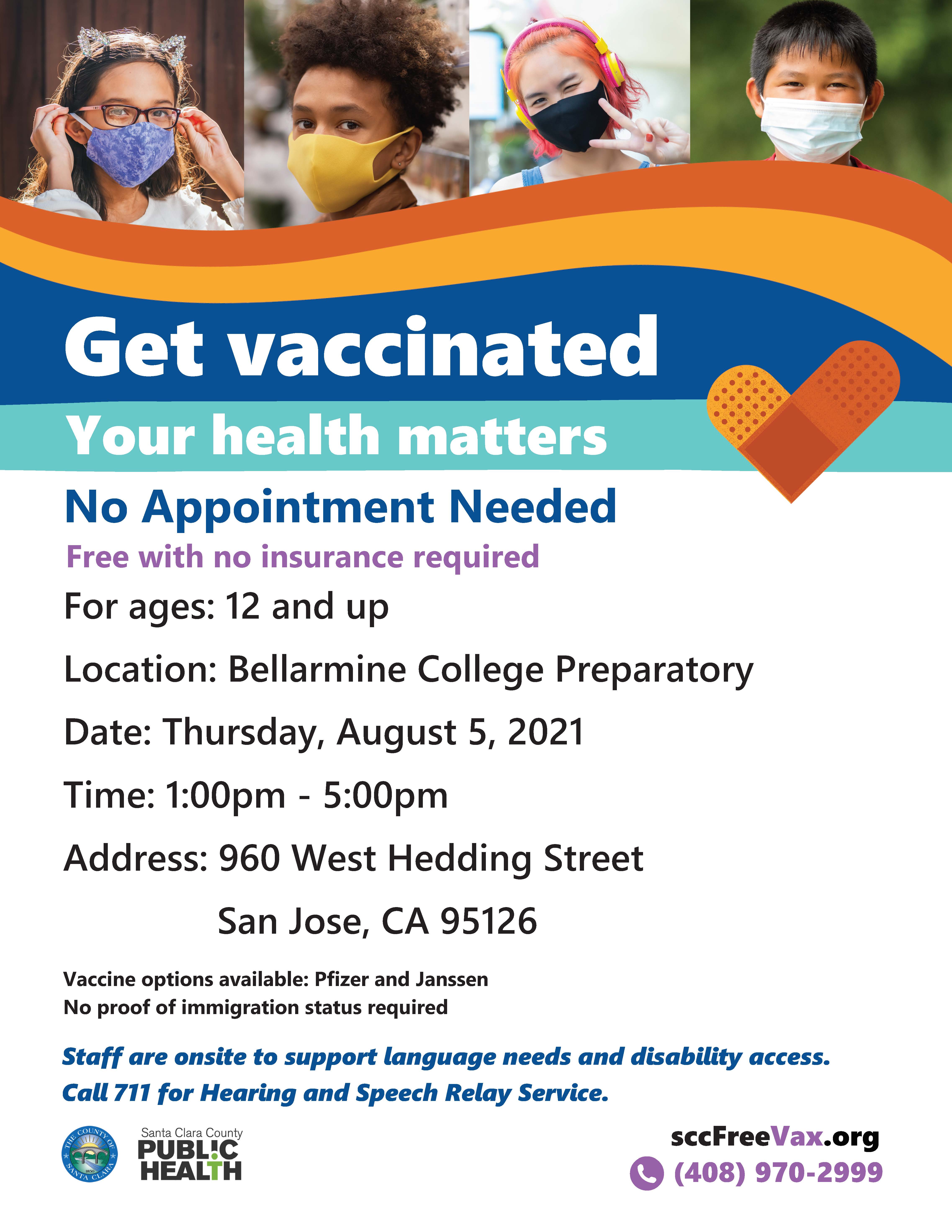 Vaccintion Clinic Flyer