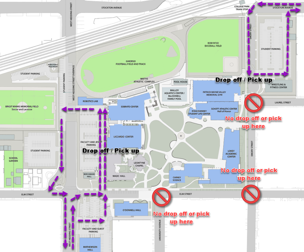 BCP Summer Traffic Flow Map