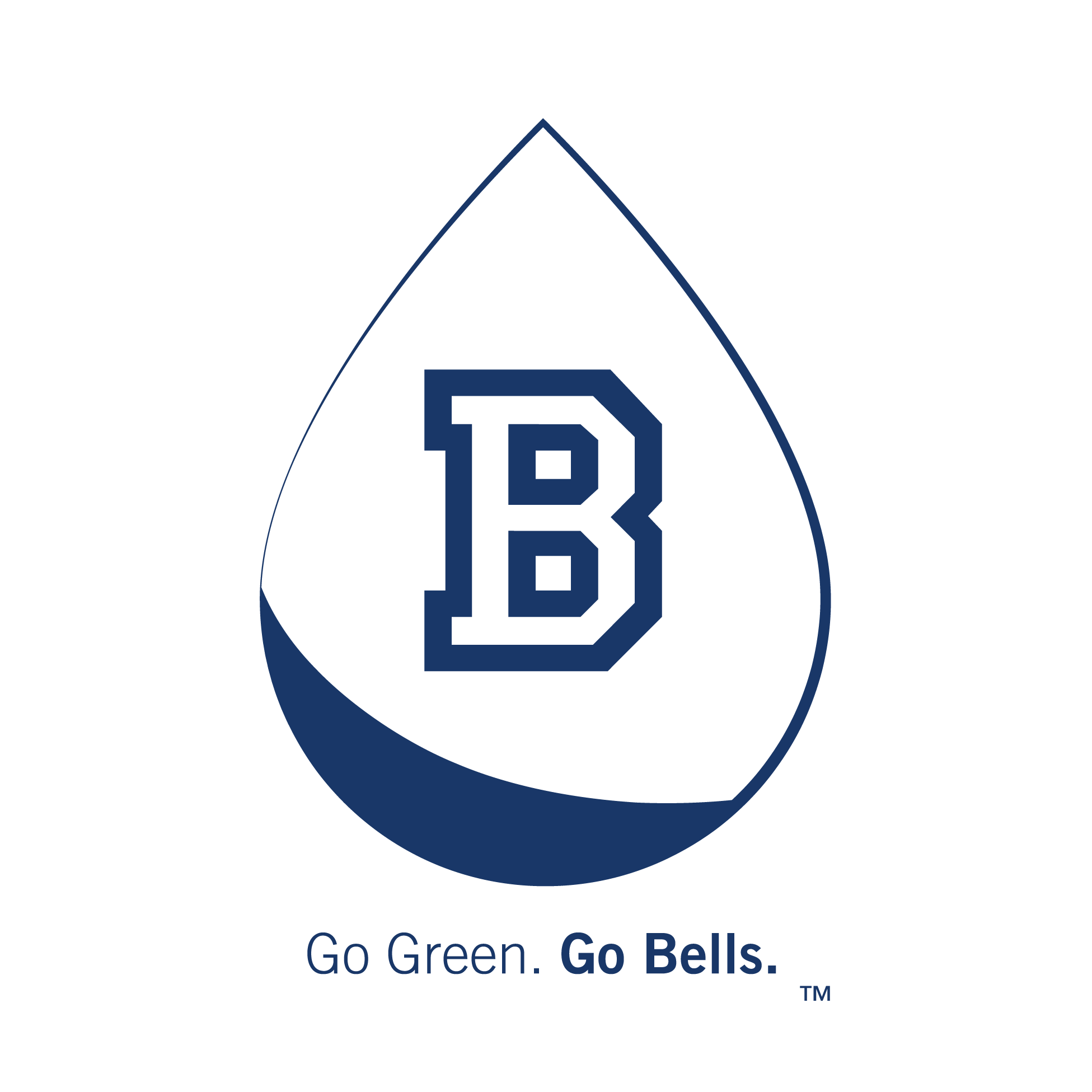Go Green. Go Bells Logo 1