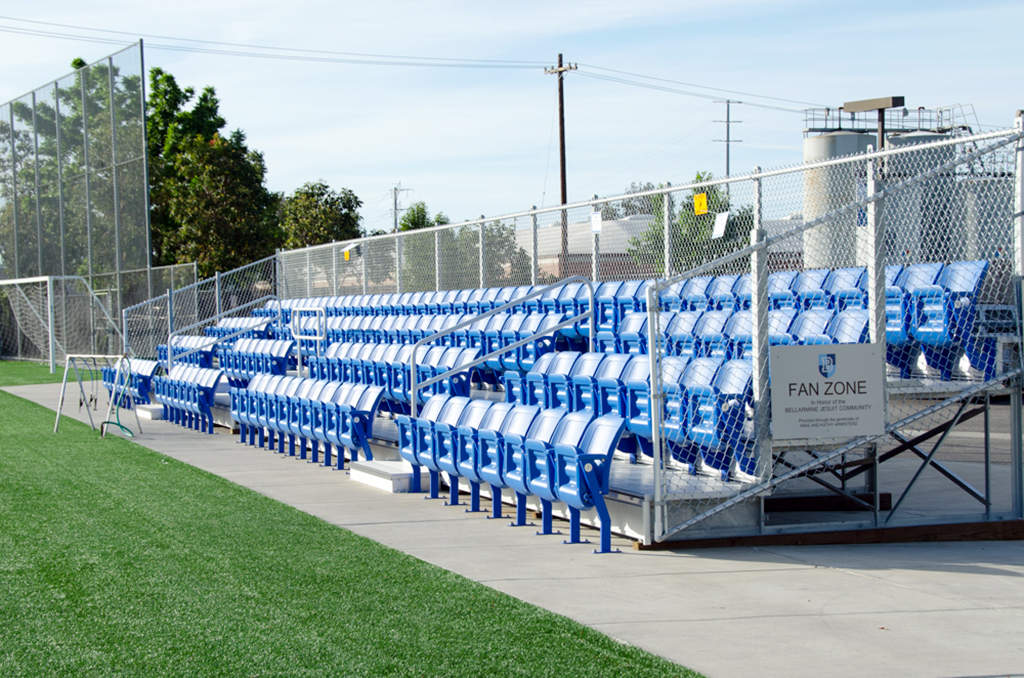 Lacrosse-soccer fan zone