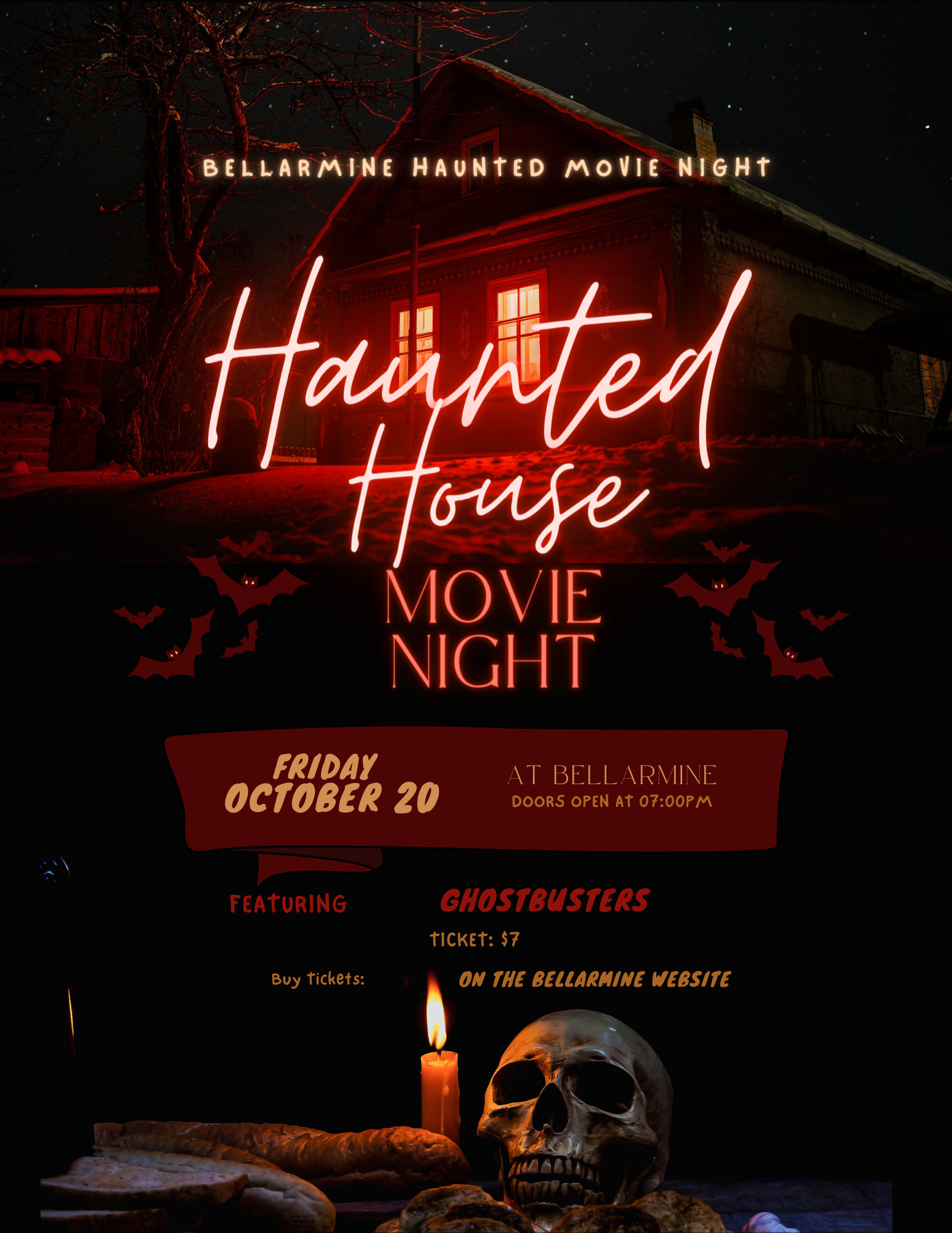 Haunted House Movie Night 2023