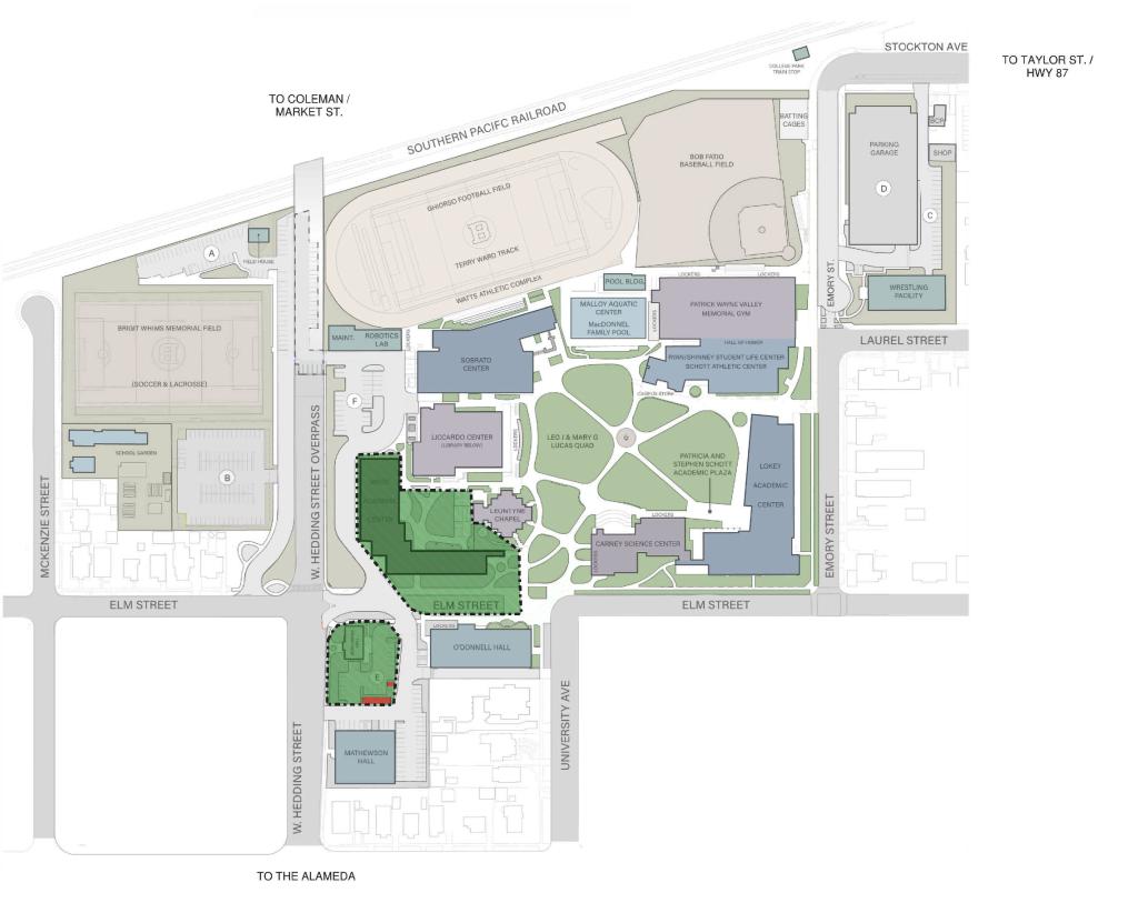 2024-2025 BCP Campus Map